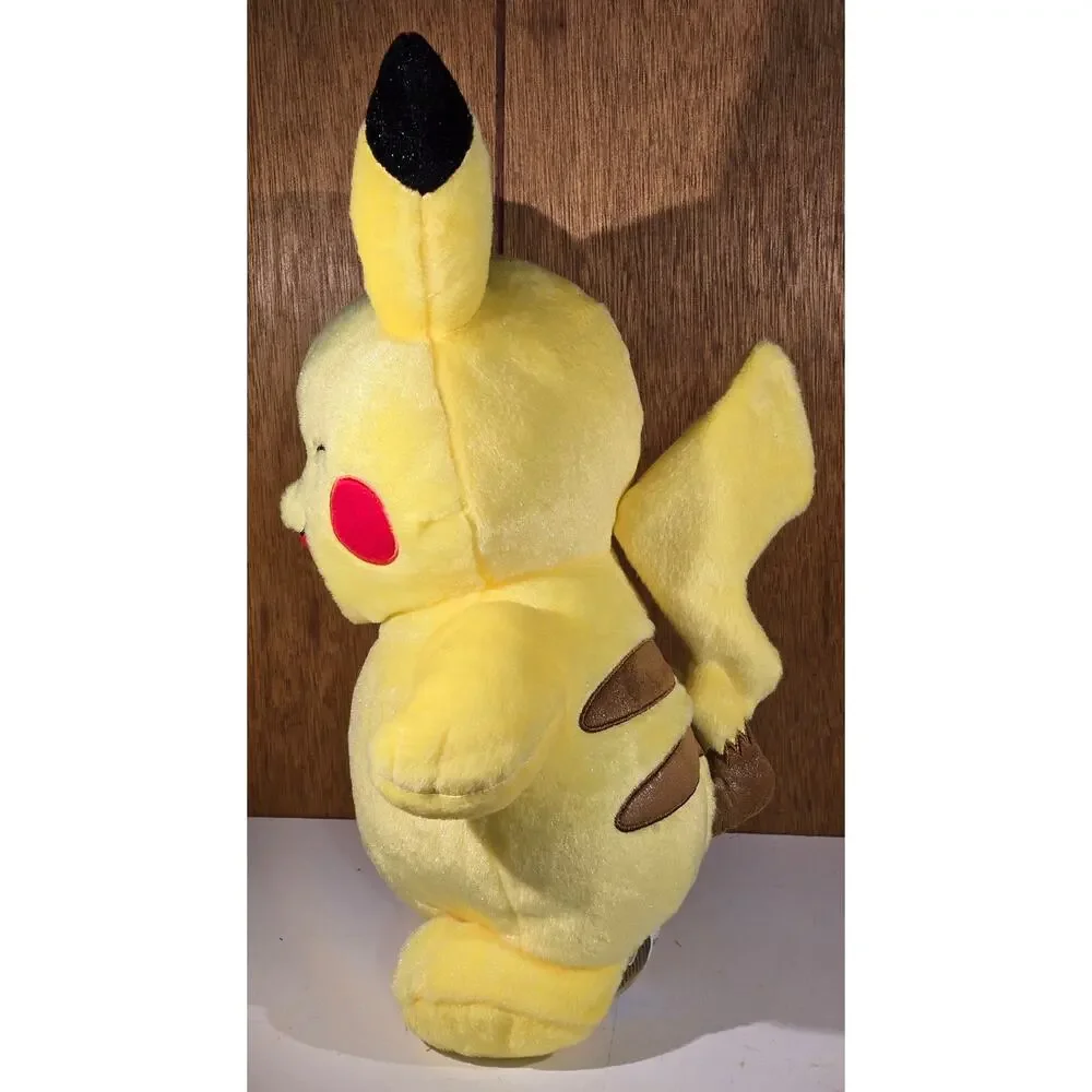 Build-A-Bear Pokemon Pikachu Plush Winking 25th Celebration Yellow BAB